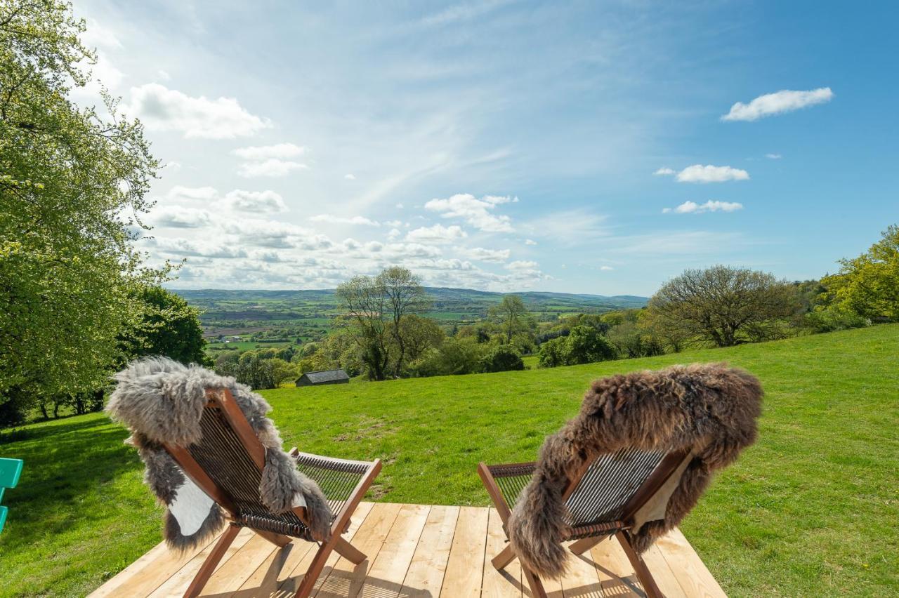 Tilbury Shepherd Huts With Hot Tubs Plus Holiday Cottages West Bagborough Dış mekan fotoğraf