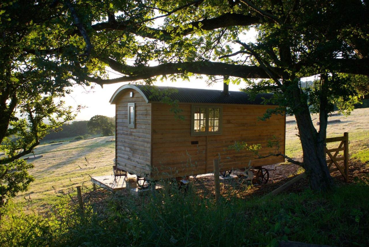 Tilbury Shepherd Huts With Hot Tubs Plus Holiday Cottages West Bagborough Dış mekan fotoğraf