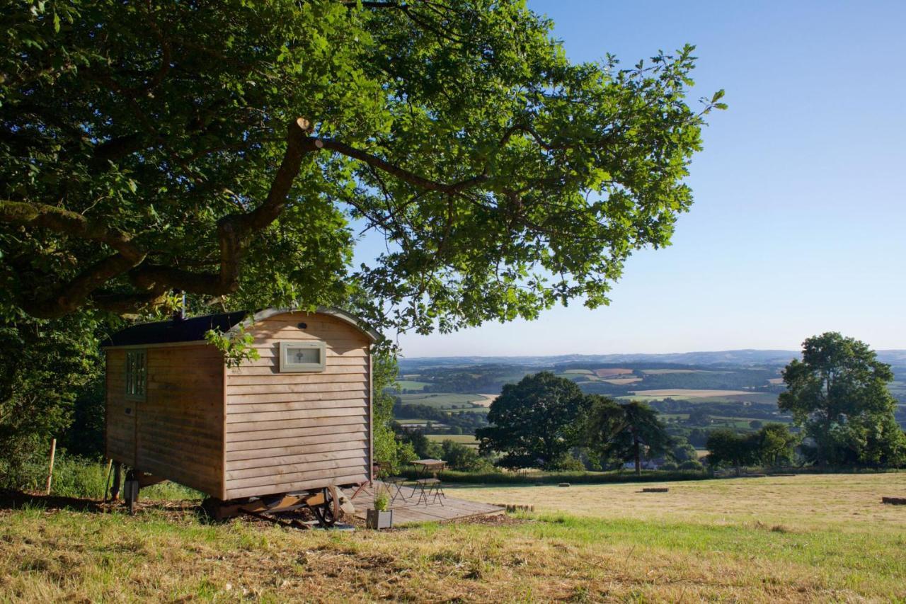 Tilbury Shepherd Huts With Hot Tubs Plus Holiday Cottages West Bagborough Dış mekan fotoğraf